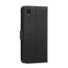 For Samsung Galaxy A01 Core Feather Pattern Litchi Texture Horizontal Flip Leather Case with Wallet & Holder & Card Slots(Black) - 3