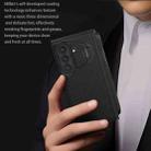 For Samsung Galaxy Z Fold7 5G NILLKIN CamShield Prop Texture Transparent Mirror Cover MagSafe Magnetic PC Phone Case with Stylus(Black) - 3