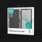 For Samsung Galaxy Z Fold7 5G NILLKIN CamShield Prop Texture Transparent Mirror Cover MagSafe Magnetic PC Phone Case with Stylus(Black) - 4