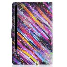 For Samsung Galaxy Tab S7 11.0 T870 Colored Drawing Pattern Voltage Horizontal Flip Black TPU + PU Leather Case with Holder & Card Slots & Anti-skid Strip & Sleep / Wake-up Function(Meteor) - 2