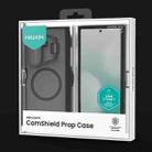For Samsung Galaxy Z Fold7 5G NILLKIN CamShield Prop Transparent Mirror Cover MagSafe Magnetic Translucent PC Phone Case with Stylus(Black) - 4