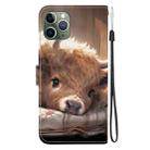 For iPhone 11 Pro Crystal Texture Colored Drawing Leather Phone Case(Calf) - 3