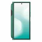 For Samsung Galaxy Z Fold7 5G NILLKIN Frosted Fold PC + TPU MagSafe Magnetic Phone Case with Stylus(Green) - 5
