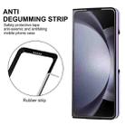 For Samsung Galaxy Z Fold7 5G Rhombic Fold Leather Phone Case(Purple) - 3