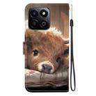 For Honor Play 60 Plus / 200 Smart / Play9T 5G Crystal Texture Colored Drawing Leather Phone Case(Calf) - 3