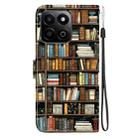 For Honor Play 60 Plus / 200 Smart / Play9T 5G Crystal Texture Colored Drawing Leather Phone Case(Bookshelf) - 3
