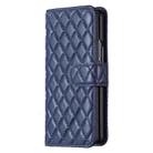 For Samsung Galaxy Z Fold7 Diamond Lattice Wallet Flip Leather Phone Case(Blue) - 2