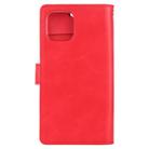 For iPhone 12 mini GOOSPERY MANSOOR Crazy Horse Texture Horizontal Flip Leather Case with Holder & Card Slots & Wallet(Red) - 3