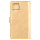 For iPhone 12 mini GOOSPERY MANSOOR Crazy Horse Texture Horizontal Flip Leather Case with Holder & Card Slots & Wallet(Gold) - 3