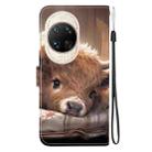 For Huawei nova 14 Ultra Crystal Texture Colored Drawing Leather Phone Case(Calf) - 3