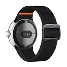 For Google Pixel Watch 3 45mm xDfind Elastic Nylon Watch Band(Black) - 2