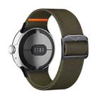 For Google Pixel Watch 3 45mm xDfind Elastic Nylon Watch Band(Army Green) - 2