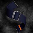 For Google Pixel Watch / Watch2 / Watch3 41mm xDfind Elastic Nylon Watch Band(Dark Blue) - 3