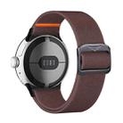 For Google Pixel Watch / Watch2 / Watch3 41mm xDfind Elastic Nylon Watch Band(Smoke Purple) - 2