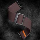 For Google Pixel Watch / Watch2 / Watch3 41mm xDfind Elastic Nylon Watch Band(Smoke Purple) - 3