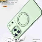 For iPhone 17 Pro Max kalebol MagSafe Metal Ring Holder Phone Case(Avocado Green) - 3