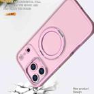 For iPhone 17 Pro Max kalebol MagSafe Metal Ring Holder Phone Case(Pink) - 3