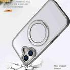 For iPhone 17 kalebol MagSafe Metal Ring Holder Phone Case(Titanium Gray) - 3