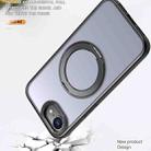 For iPhone 16e kalebol MagSafe Metal Ring Holder Phone Case(Black) - 3