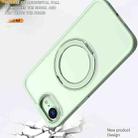 For iPhone 16e kalebol MagSafe Metal Ring Holder Phone Case(Avocado Green) - 3