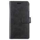 For iPhone 12 / 12 Pro GOOSPERY MANSOOR Crazy Horse Texture Horizontal Flip Leather Case with Holder & Card Slots & Wallet(Black) - 2