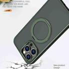 For iPhone 14 Pro Max kalebol MagSafe Metal Ring Holder Phone Case(Green) - 3