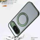 For Google Pixel 9 kalebol MagSafe Metal Ring Holder Phone Case(Green) - 3