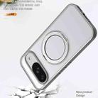 For Google Pixel 9 kalebol MagSafe Metal Ring Holder Phone Case(Titanium Gray) - 3