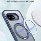 For Google Pixel 9a kalebol MagSafe Metal Ring Holder Phone Case(Blue) - 2