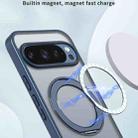 For Google Pixel 9 Pro kalebol MagSafe Metal Ring Holder Phone Case(Blue) - 2