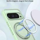 For Google Pixel 10 Pro XL kalebol MagSafe Metal Ring Holder Phone Case(Avocado Green) - 2