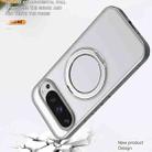 For Google Pixel 10 Pro XL kalebol MagSafe Metal Ring Holder Phone Case(Titanium Gray) - 3
