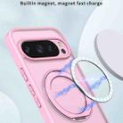 For Google Pixel 10 Pro XL kalebol MagSafe Metal Ring Holder Phone Case(Pink) - 2
