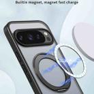 For Google Pixel 10 Pro kalebol MagSafe Metal Ring Holder Phone Case(Black) - 2