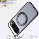 For Google Pixel 10 Pro kalebol MagSafe Metal Ring Holder Phone Case(Black) - 3