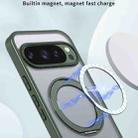 For Google Pixel 10 Pro kalebol MagSafe Metal Ring Holder Phone Case(Green) - 2