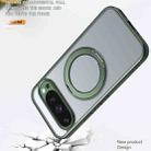 For Google Pixel 10 Pro kalebol MagSafe Metal Ring Holder Phone Case(Green) - 3