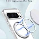 For Google Pixel 10 Pro kalebol MagSafe Metal Ring Holder Phone Case(Transparent) - 2