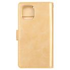 For iPhone 12 Pro Max GOOSPERY MANSOOR Crazy Horse Texture Horizontal Flip Leather Case with Holder & Card Slots & Wallet(Gold) - 3