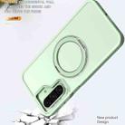 For Samsung Galaxy A17 5G kalebol MagSafe Metal Ring Holder Phone Case(Avocado Green) - 3