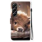 For Tecno Camon 40 Crystal Texture Colored Drawing Leather Phone Case(Calf) - 3