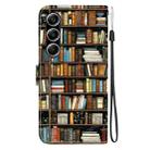 For Tecno Camon 40 Pro Crystal Texture Colored Drawing Leather Phone Case(Bookshelf) - 3