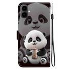 For Tecno Pop 10 / Spark Go 2 4G Crystal Texture Colored Drawing Leather Phone Case(Milk Tea Bear) - 3