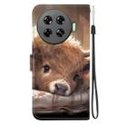 For Tecno Spark 20 Pro+ Crystal Texture Colored Drawing Leather Phone Case(Calf) - 3