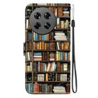 For Tecno Spark 20 Pro+ Crystal Texture Colored Drawing Leather Phone Case(Bookshelf) - 3