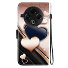 For Tecno Spark 30 4G Crystal Texture Colored Drawing Leather Phone Case(Love Heart) - 3