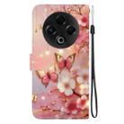 For Tecno Spark 30 4G Crystal Texture Colored Drawing Leather Phone Case(Lantern Butterflies) - 3