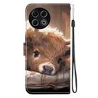 For Tecno Spark 30 Pro Crystal Texture Colored Drawing Leather Phone Case(Calf) - 3
