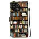 For Tecno Spark 30 Pro Crystal Texture Colored Drawing Leather Phone Case(Bookshelf) - 3