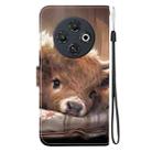 For Tecno Spark 30C 4G Crystal Texture Colored Drawing Leather Phone Case(Calf) - 3